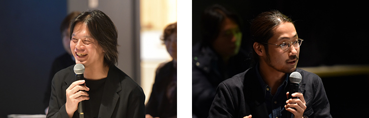都市想像会議第八回「法律×都市」左：齋藤貴弘さん、右：水野祐さん